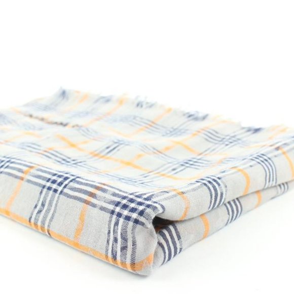 Louis Vuitton Monogram Plaid Logo Scarf 693lvs319 - Picture 8 of 12